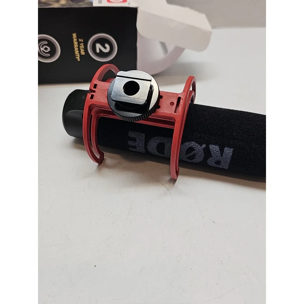 Rode VideoMic GO On-Camera Shotgun Microphone with Rycote Lyre Shock Mounting